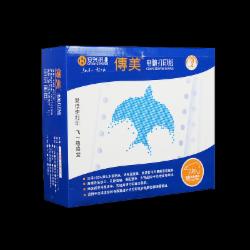 传美241-1 一联二等分1/2撕边压线 电脑打印纸（1200页/箱）