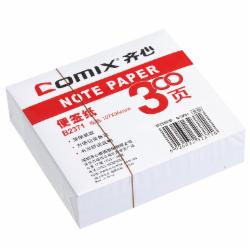 齐心 B2371 便签纸107*96mm 白