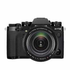 富士 XT3 XF18-55 微单相机(配闪迪128G存储卡170Mb/百诺单肩包/沣标清洁套装/沣标680多合一读卡器)黑色