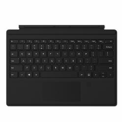 微软 Surface Pro 专业键盘盖(带指纹识别)  全尺寸按键及触控板 Surface Pro 7及6/5/4/3代 Surface Pro 通用 黑色 单位:个