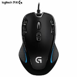 罗技 G300s 光电游戏鼠标 黑色