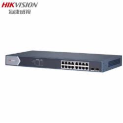 海康威视DS-3E1518P-E交换机（含：安装调试/布线）