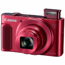 佳能 PowerShot SX620 HS 数码相机(配闪迪64G卡/佳能相机包/沣标清洁套装/沣标680读卡器) 红色