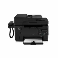 惠普 M128FP A4黑白激光多功能一体机 打印复印扫描传真 电话手柄 黑色(单位:台)