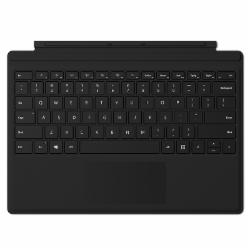 微软 Surface Pro 专业键盘盖 全尺寸按键及触控板 Surface Pro 7及6/5/4/3代 Surface Pro 通用 黑色