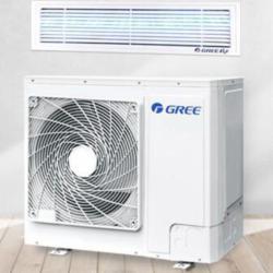 格力 FGR5Pd/C1Na-N2 空调 变频冷暖风管机2匹 二级能效(含塑钢出回风百叶)
