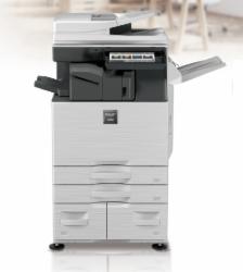 夏普SF-S351R黑白数码复印机(主机+双面送稿器+双纸盒带落地原装工作台DE25N）(单位:套)