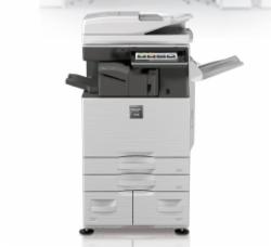 夏普SF-S601D黑白数码复印机(主机+双面送稿器+双纸盒带落地原装工作台DE25N）(单位:套)