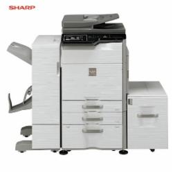 夏普 MX-B5621R 黑白数码复印机(主机/双面送稿器/一层供纸盒DE12/走纸连接组件RB22/鞍式装订FN10)(单位:套)