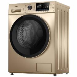 美的 (Midea) 洗衣机 全自动滚筒洗衣机 10公斤kg 单洗 MG100-1451WDY-G21G 金