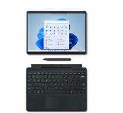 微软Surface Pro 8 商用版 i5 8G+256G 锐炬Xe 高刷新 13英寸 亮铂金 二合一平板高端笔记本电脑 8PR-00041