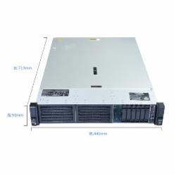  惠普 DL388 Gen10 服务器(3206R*2颗/2*16G/2块 600GB SAS硬盘/最大支持8块2.5英寸硬盘/双电源500W/三年保修)